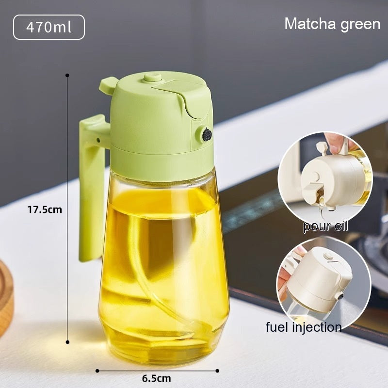 2 in 1 Olive Oil Sprayer Dispenser