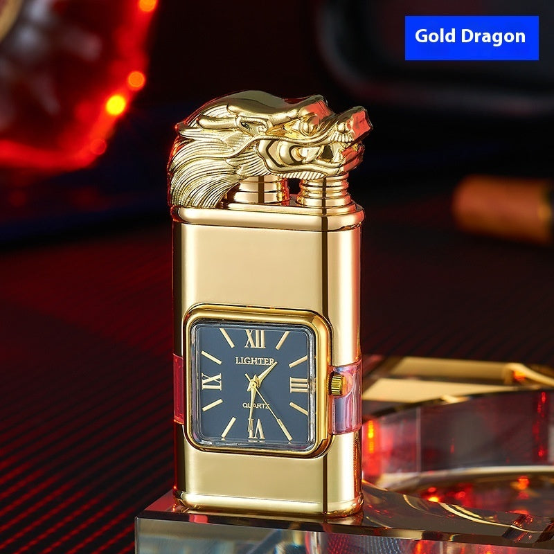 Relief Three-dimensional Pattern Double Fire Lighter Multifunctional