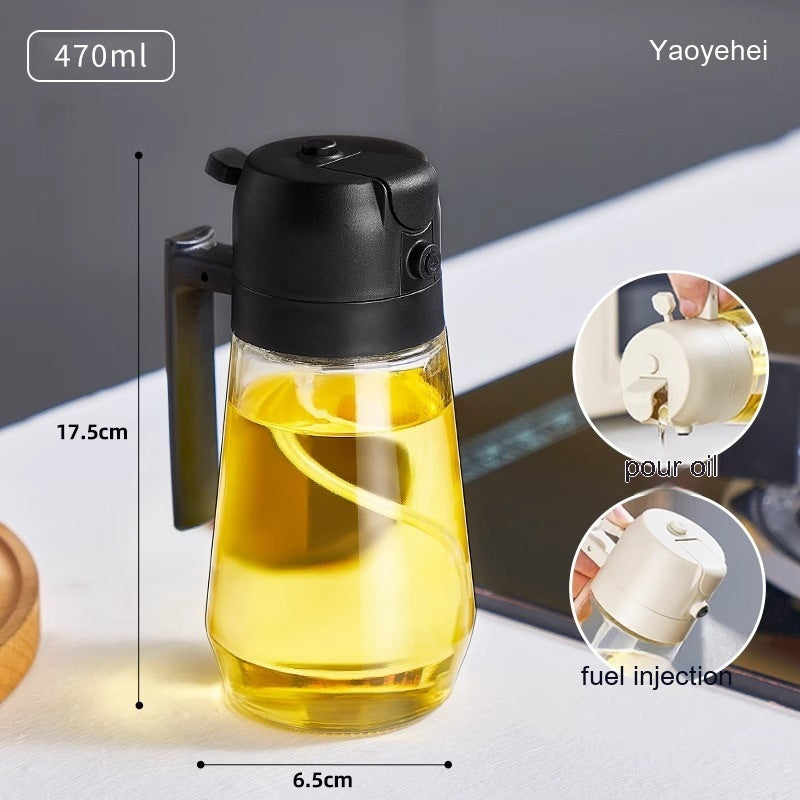 2 in 1 Olive Oil Sprayer Dispenser