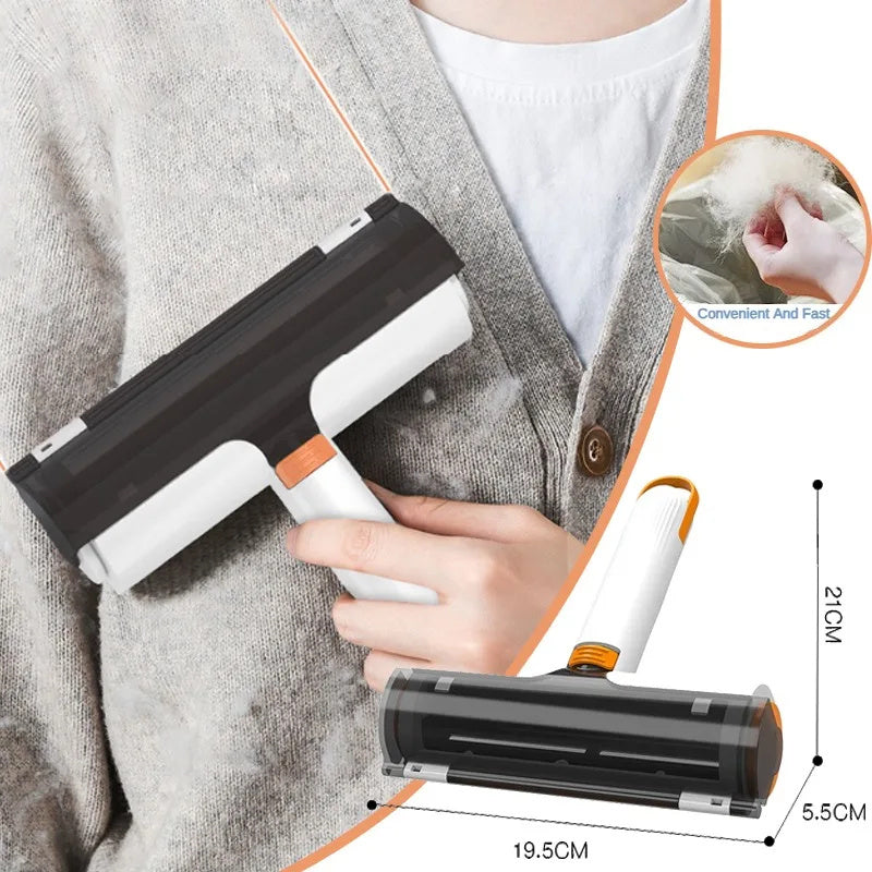 2-In-1 Pet Hair Removal Roller: The Ultimate Portable Solution for Pet Hair