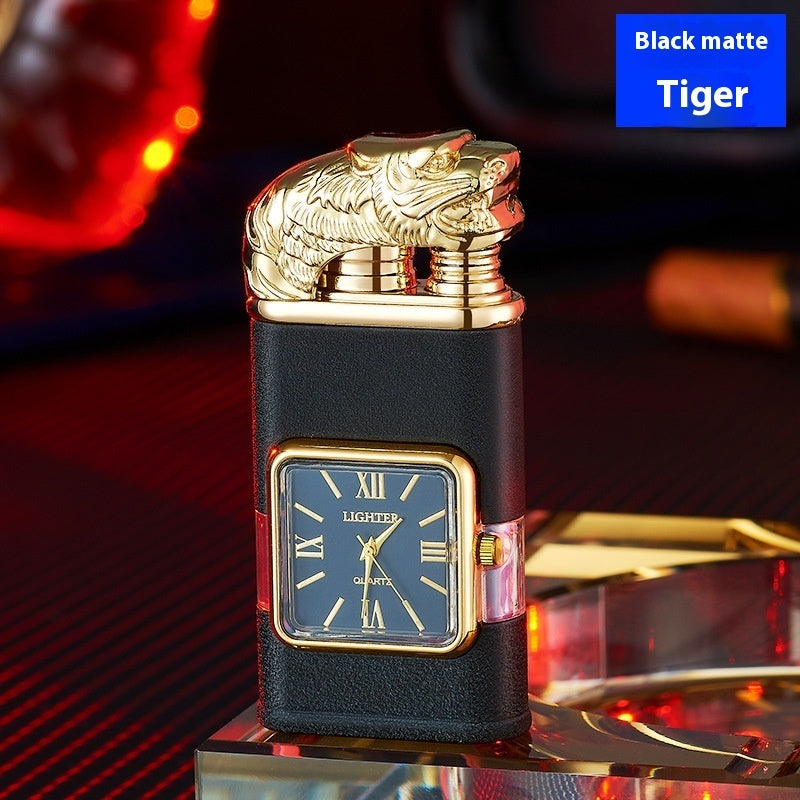 Relief Three-dimensional Pattern Double Fire Lighter Multifunctional