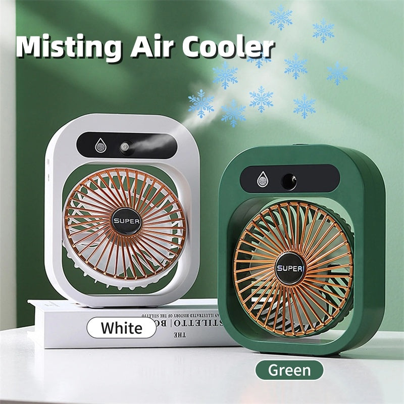 Air Conditioning/Misting Desk Fan