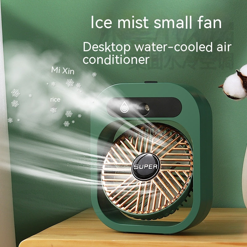 Air Conditioning/Misting Desk Fan